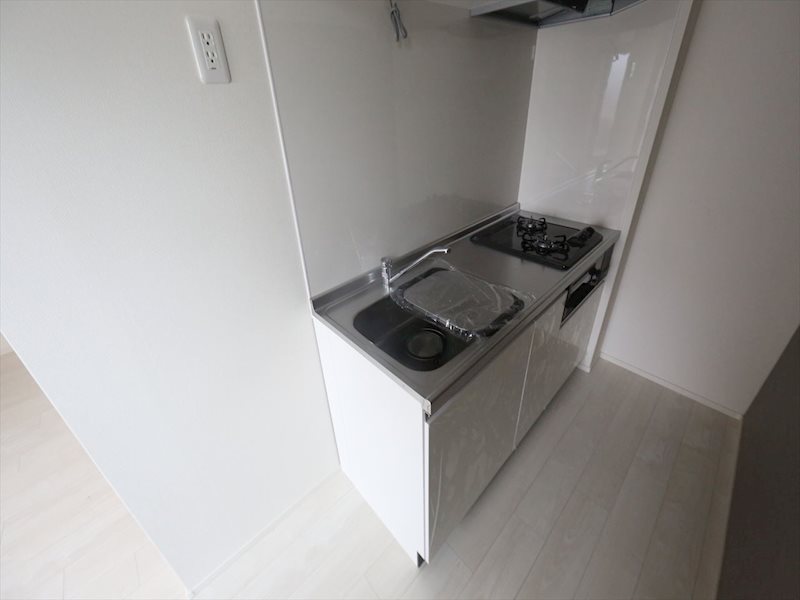 キッチン　システムキッチン（ガス2口コンロ）グリル付き