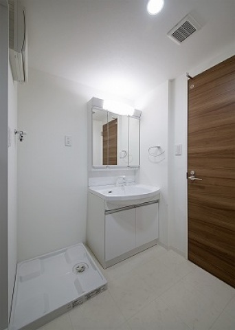 洗面設備　写真は別号室です。