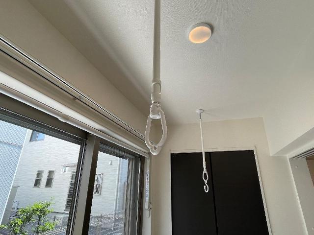 その他設備　室内物干