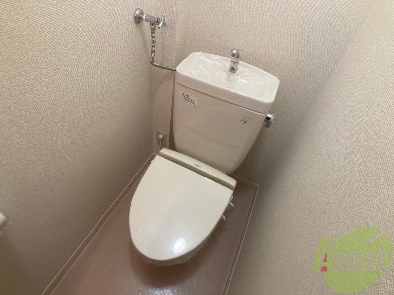 トイレ　トイレは清潔感があり安心して使えますね！