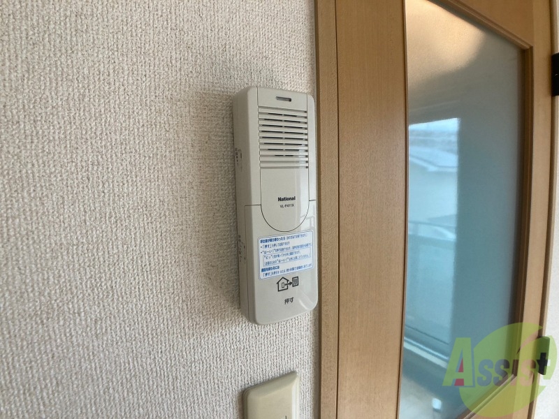 セキュリティ　インターホンは通話ができるので急な訪問があっても安心です