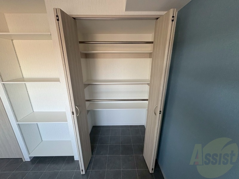 収納　収納もバッチリあるのでお部屋が片付きますよ！