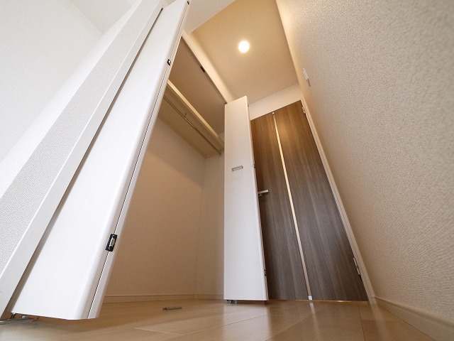 収納　ちょっとした収納スペースも充実しています