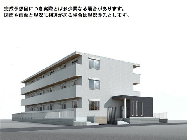 建物外観　２０２５年１２月完成予定の新築物件☆