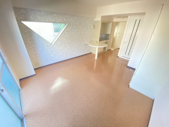 居室・リビング　※別号室の写真です。