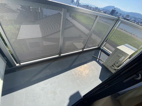 バルコニー　※別部屋の写真です