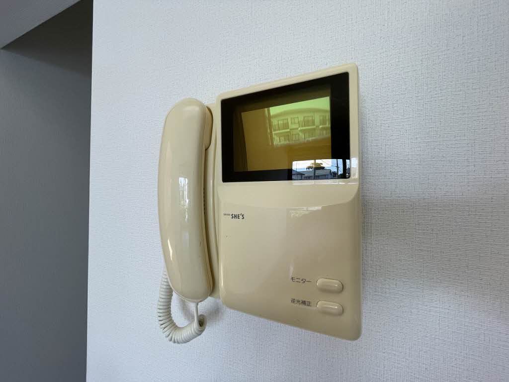 セキュリティ　モニタ付きドアホン