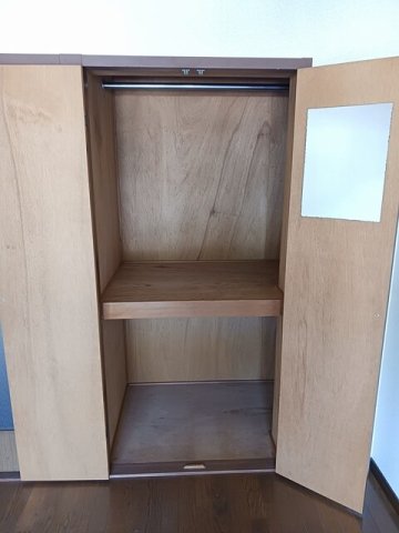 収納　大きなものも収納できそうです
