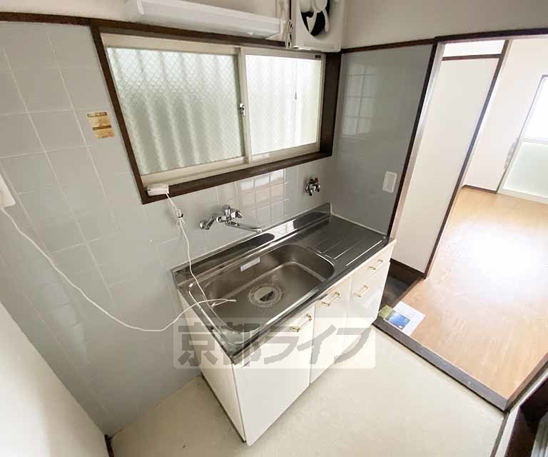 キッチン　ガスコンロ設置可