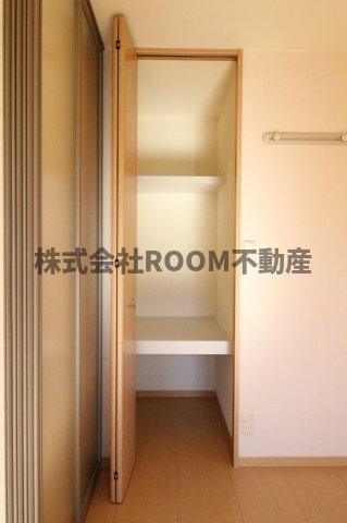 収納　十分な収納スペースがあります