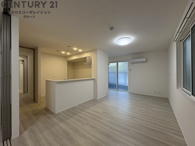 居室・リビング　16帖の広々としたLDK。