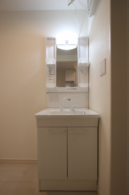 洗面設備　同物件、別号室のものです。