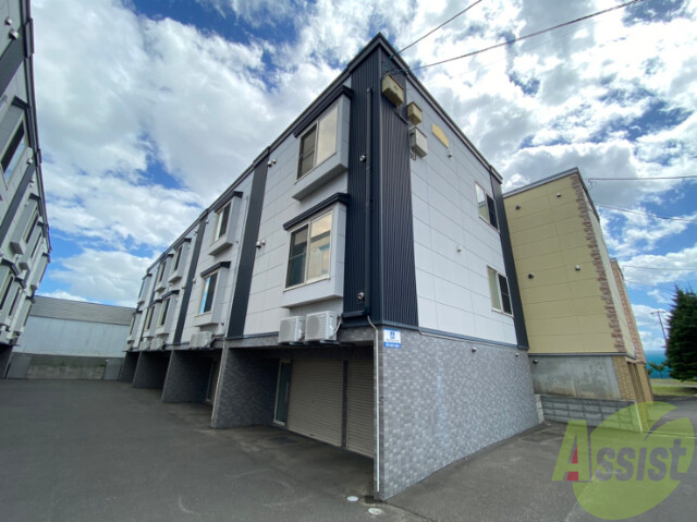 建物外観　札幌市北区百合が原１０丁目「サンフラワー」