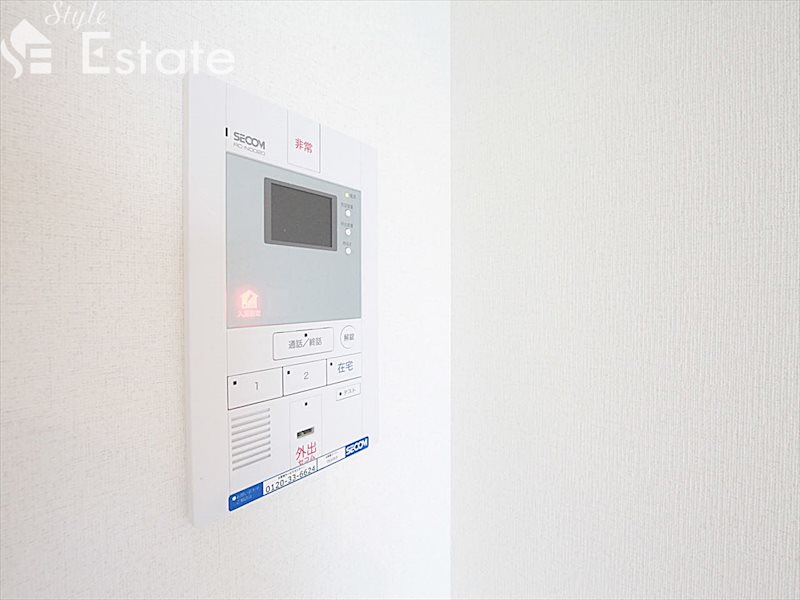 セキュリティ　モニター付きインターホン