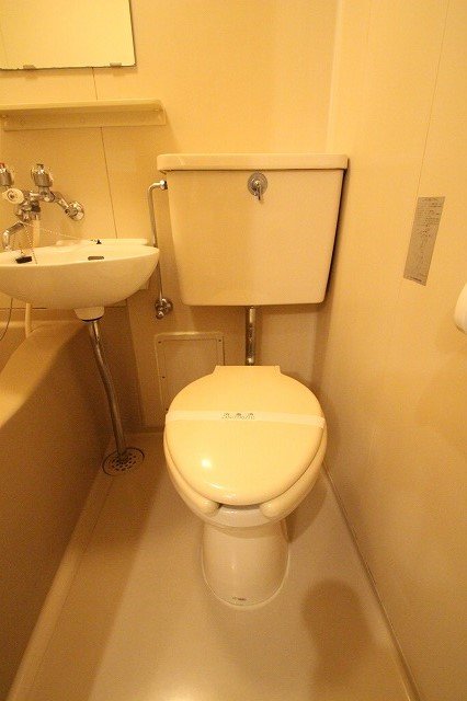 トイレ　同物件、別号室のものです。