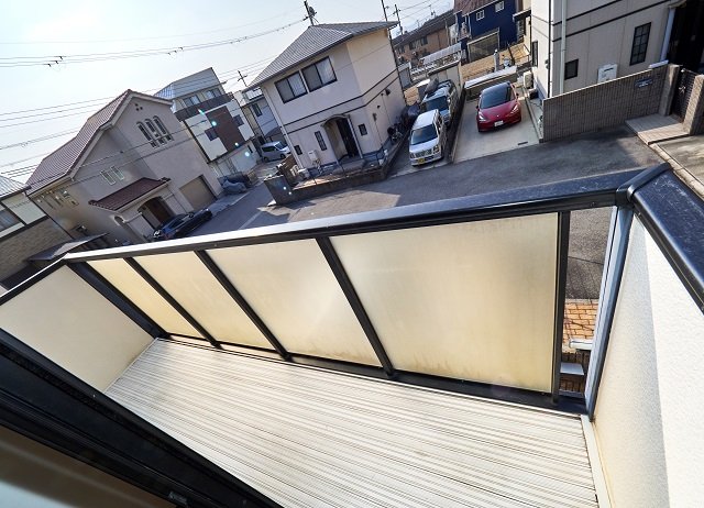 バルコニー　南面バルコニー