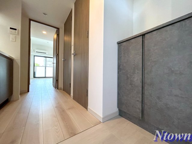 玄関　ゆったりとした玄関です