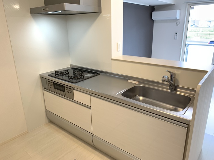 キッチン　※別号棟の同間取りの写真