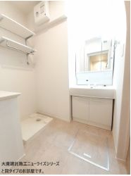 洗面設備　※同タイプの写真です