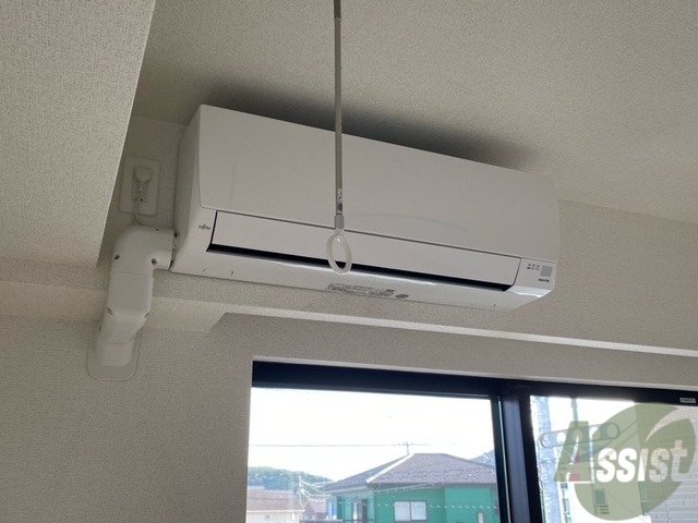 その他設備　エアコンはお部屋の角に、室温調整はおまかせ