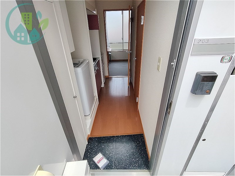 玄関　レオパレス高羽（家具・家電付、仲介手数料不要）