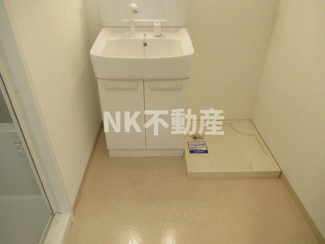 洗面設備　洗面所です