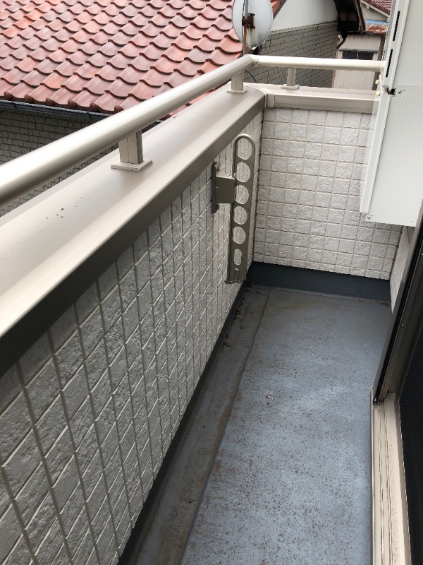 バルコニー　同物件別部屋　参考画像
