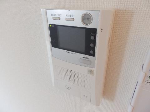 セキュリティ　カメラ付インターホン（イメージ）