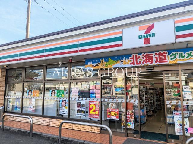 コンビニ　セブン-イレブン 川口新郷店（コンビニ）まで477m