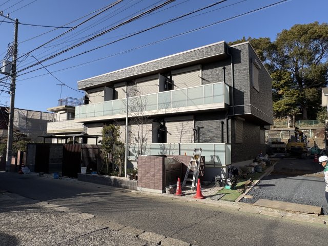 建物外観　TVCMでおなじみの積水ハウス施工の新築シャーメゾンです♪