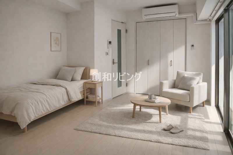 居室・リビング　家具・インテリアはCGです