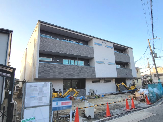 建物外観　※2026年1月中旬撮影（北側）