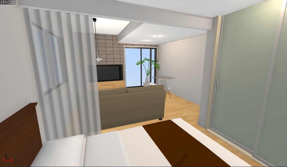 居室・リビング　予定