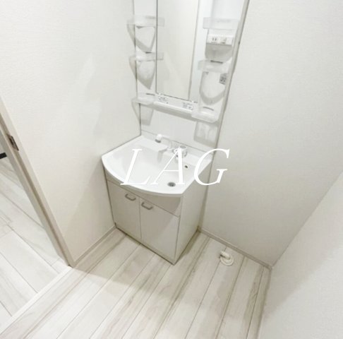 洗面設備　洗面台です。