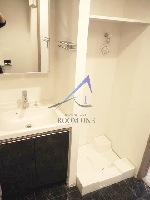 洗面設備　洗面台です。