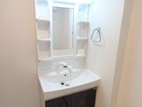 洗面設備　施工イメージです。