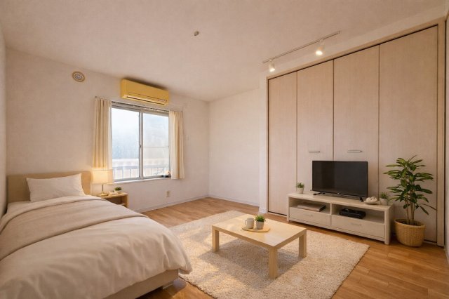 居室・リビング　家具配置イメージ画像です