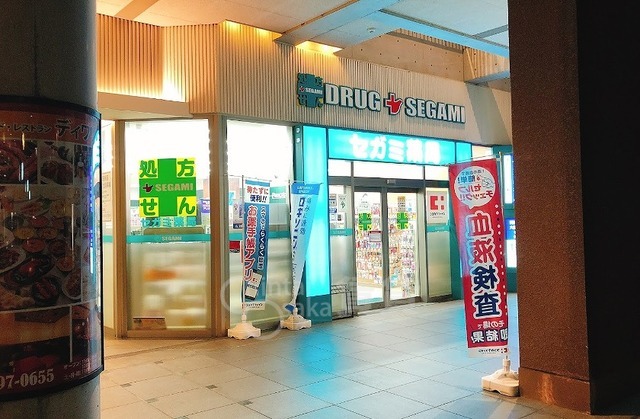 ドラックストア　セガミ薬局　堂島店（ドラッグストア）まで274m