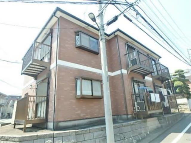 建物外観　コンビニ、スーパーまで至近でお買い物も便利です