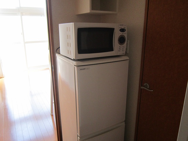 その他設備　冷蔵庫＆電子レンジ