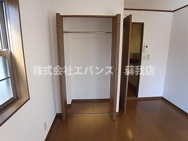 収納　収納のためのスペースです