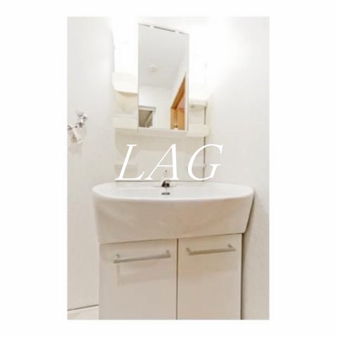 洗面設備　洗面台です。