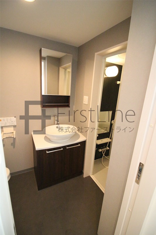 洗面設備　※別号室写真です