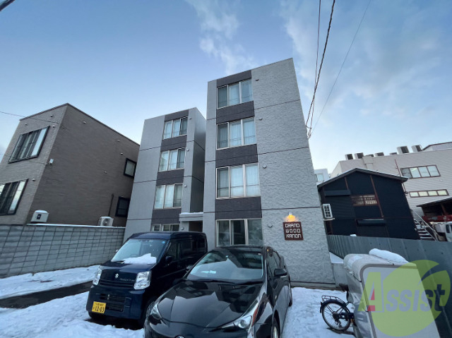 建物外観　札幌市東区北１０条東「ＧＲＡＮＤＷＯＯＤ　ＫＡＮＯＮ」