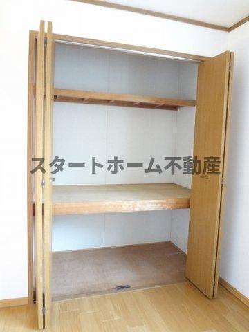 収納　大きなスペースがあり、収納には困りません