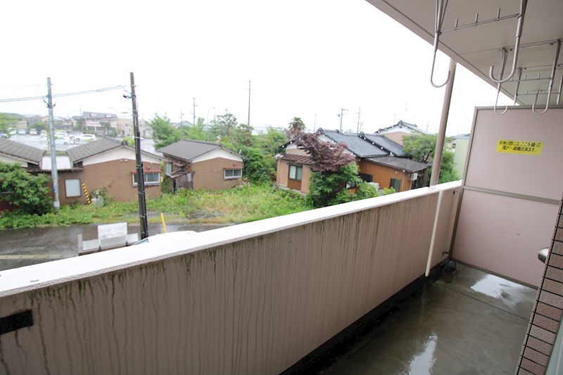 バルコニー　晴れた日にはお洗濯物も干せます♪