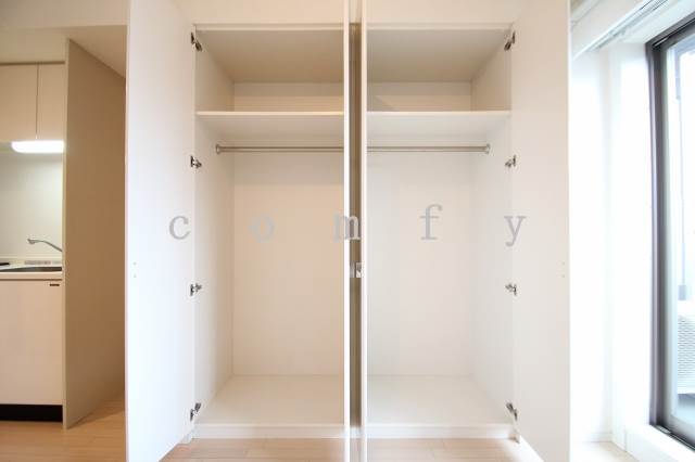 収納　クローゼットが２ヶ所