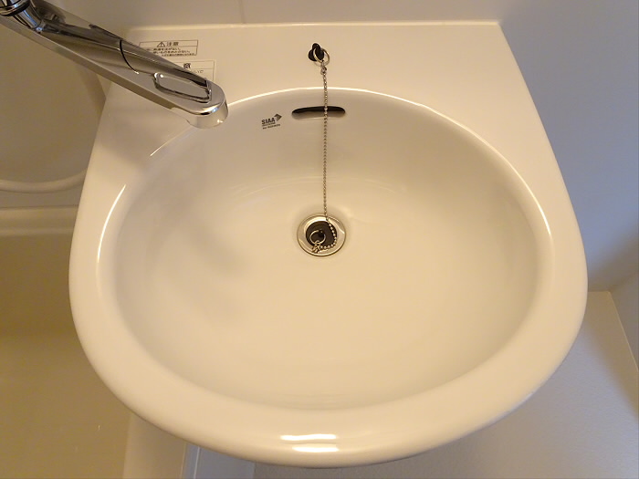 洗面設備　使いやすい洗面所です