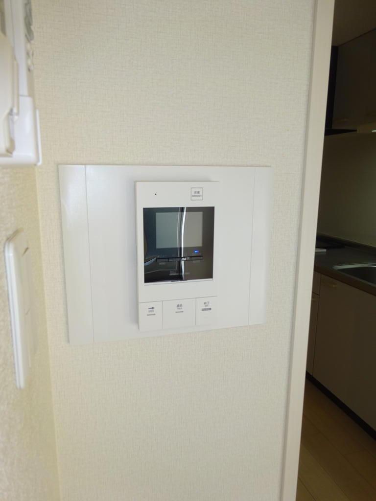セキュリティ　カラーモニターインターホンです。