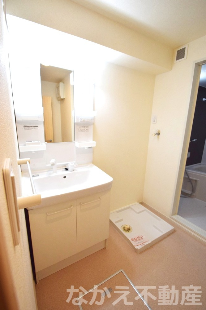 洗面設備　洗面所です